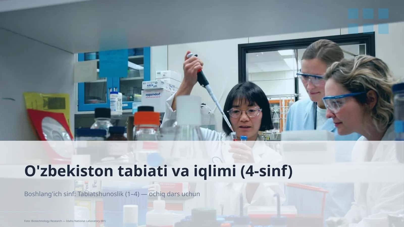 O'zbekiston tabiati va iqlimi (4-sinf) 1