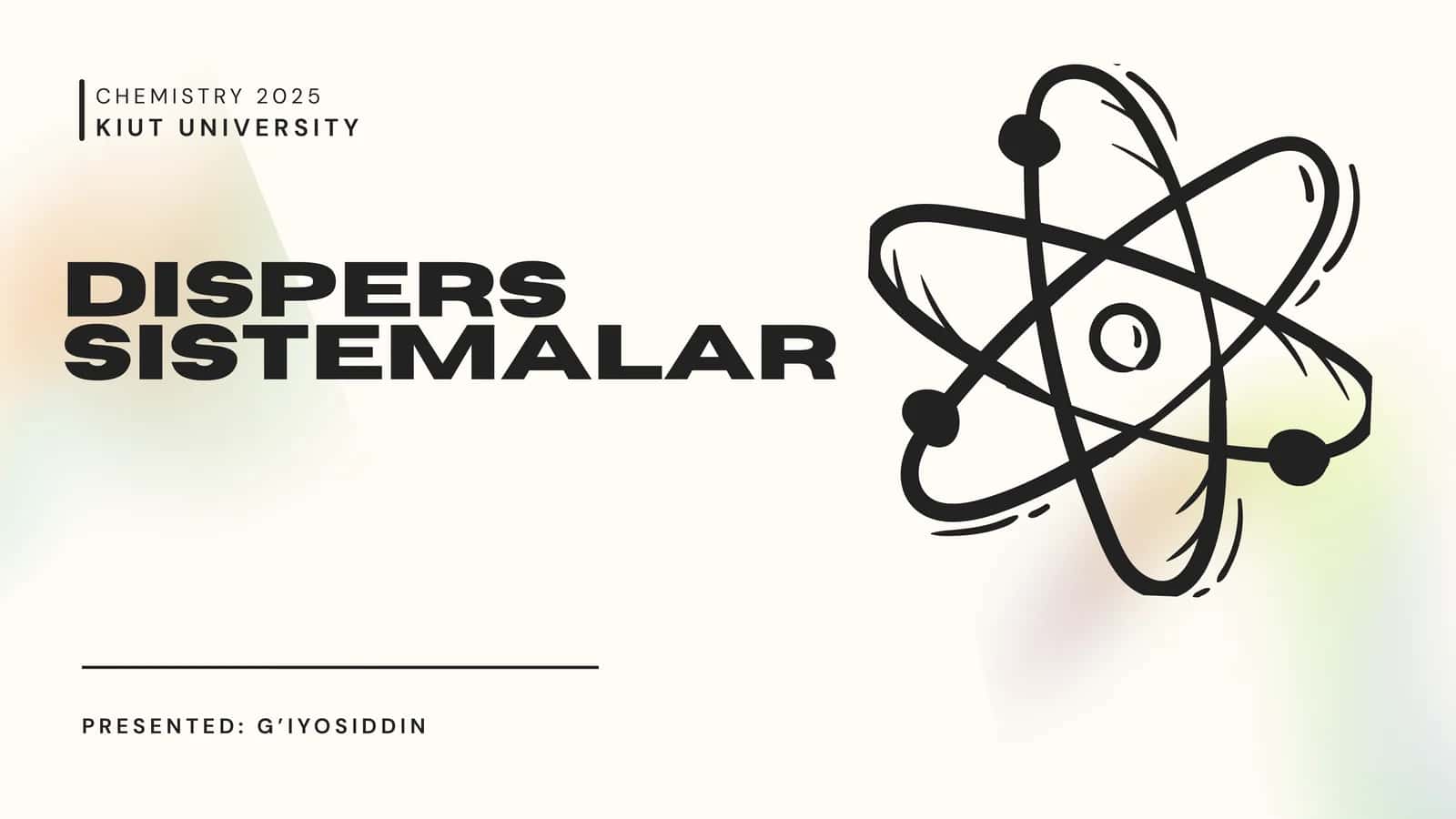 DISPERS SISTEMALAR 1