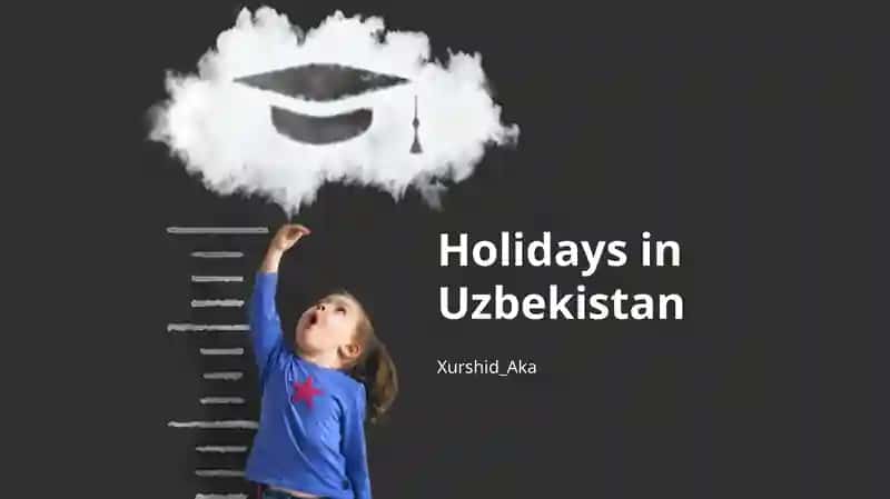 Holidays in Uzbekistan