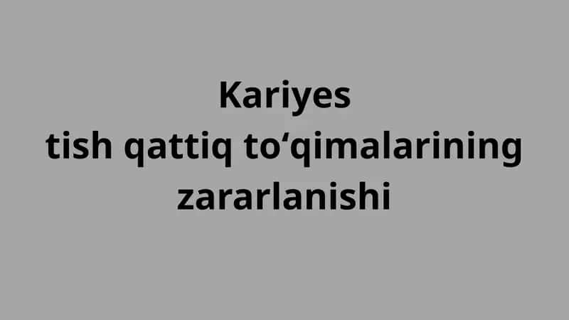 Kariyes 1