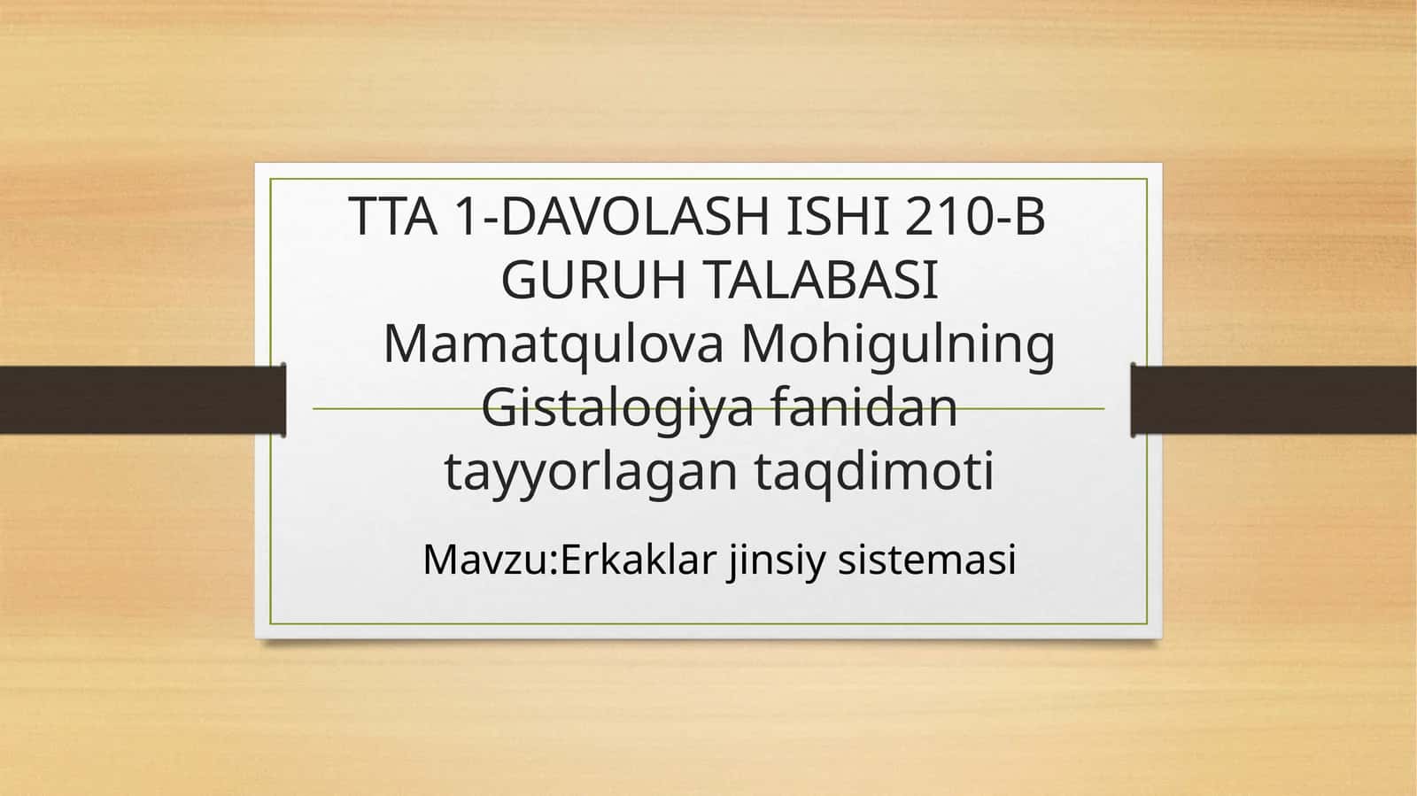 Erkaklar jinsiy sistemasi 1