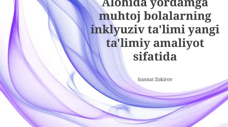 Inklyuziv ta'lim 1