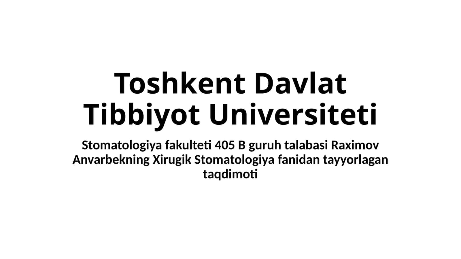 Dental implantologiya 1