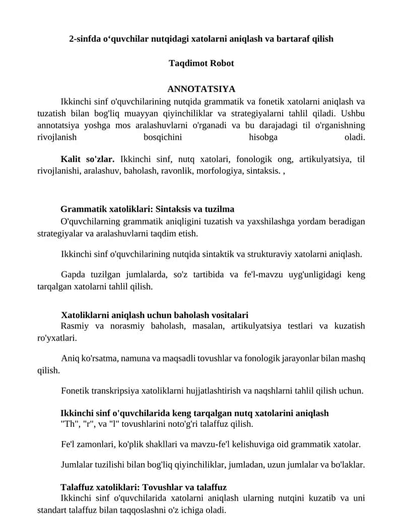 Taqdimot Robot 1