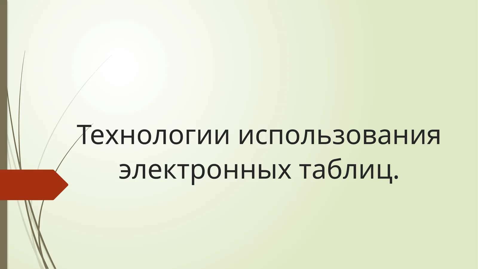 MS Excel 1