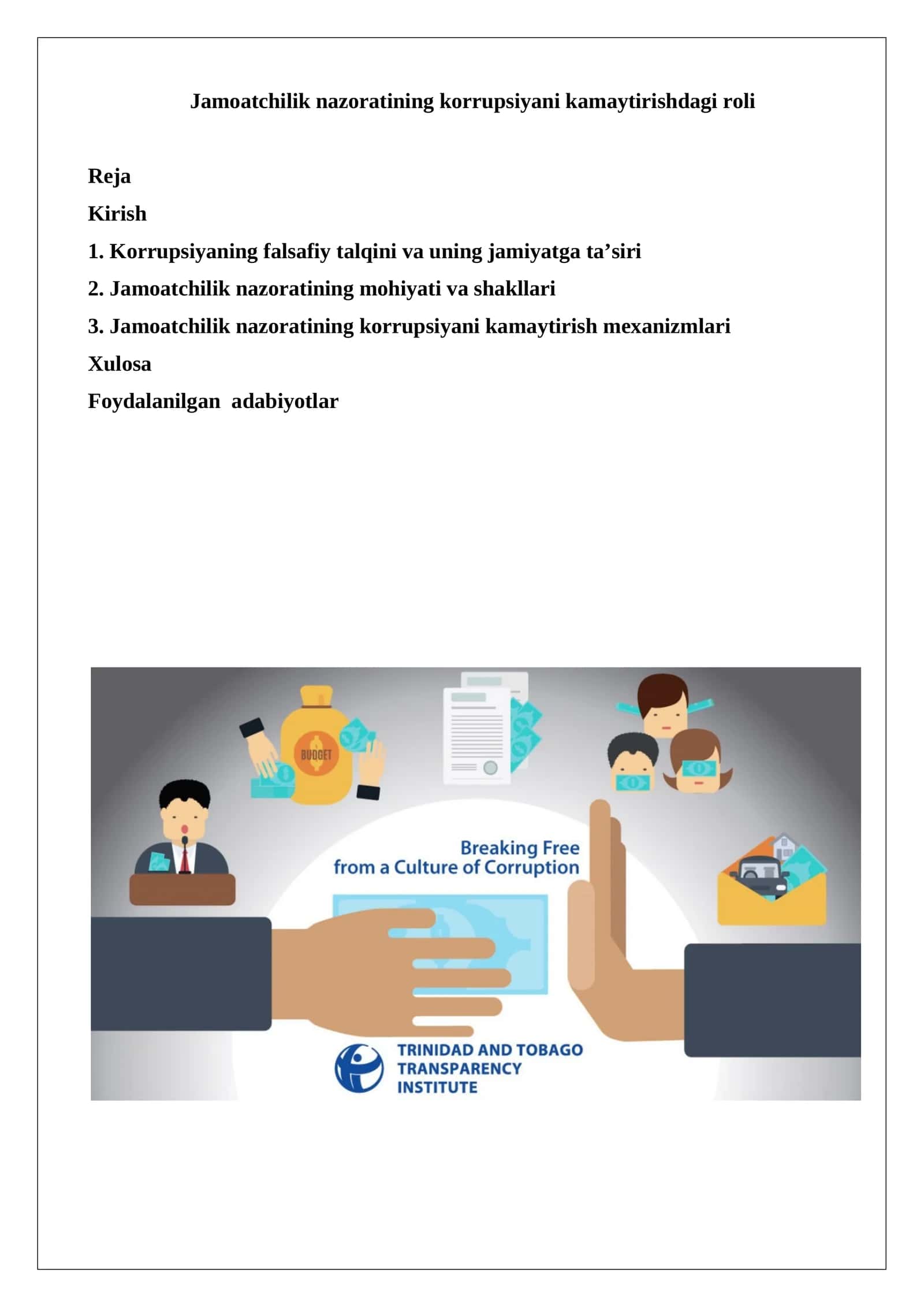 Jamoatchilik nazorati va korrupsiya 1