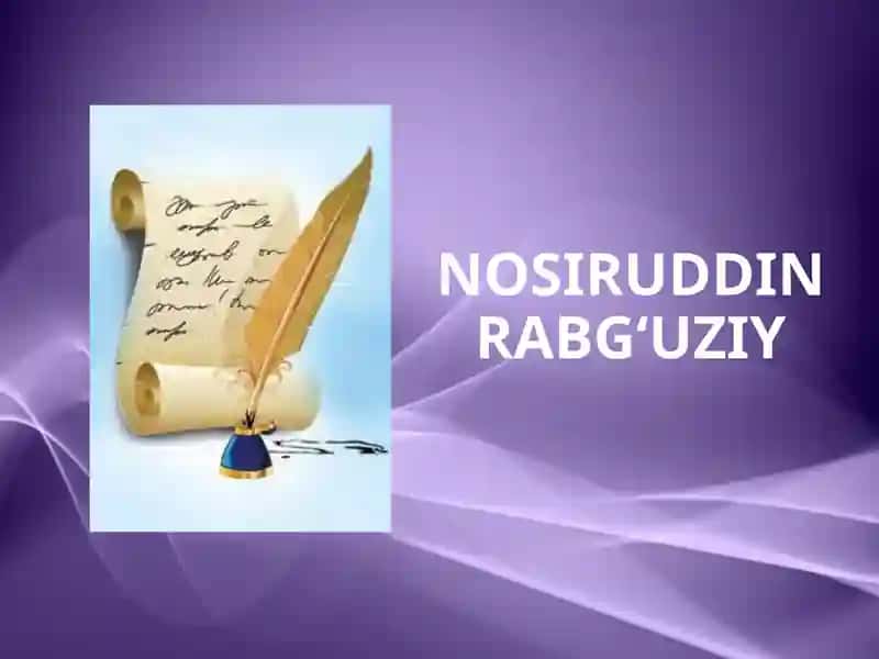 Nosiruddin Rabg`uziy. Qissasi Rabg‘uziy