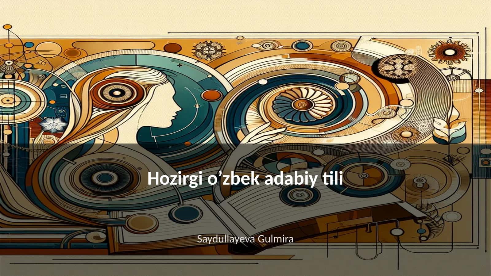 Hozirgi o’zbek adabiy tili 1