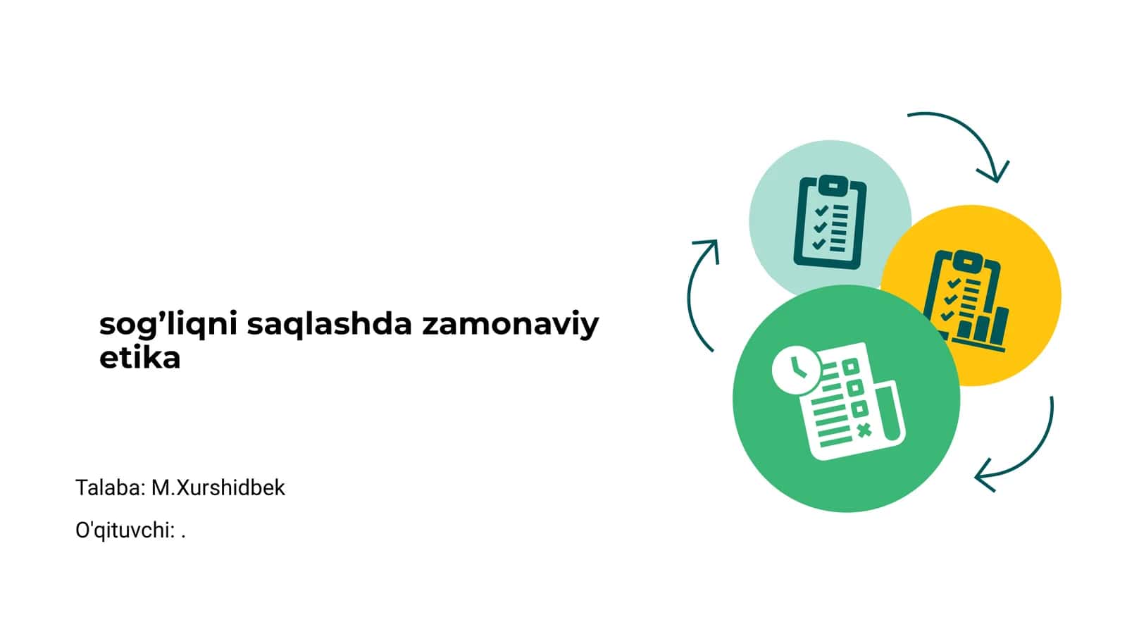 Zamonaviy Tibbiy Etika 1