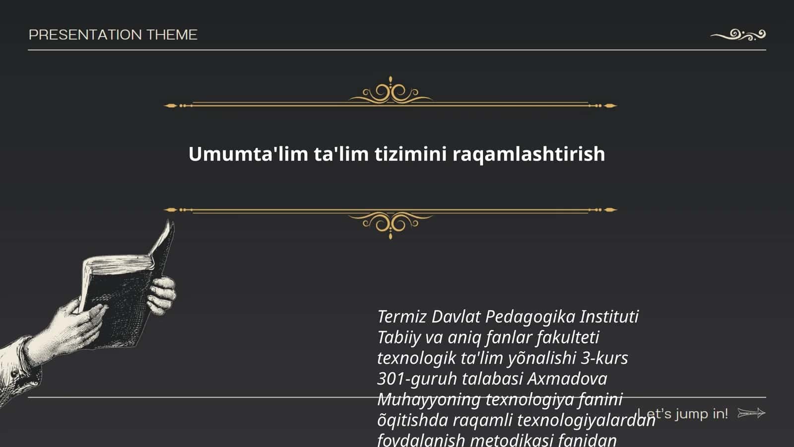Umumta'lim ta'lim tizimini raqamlashtirish 1