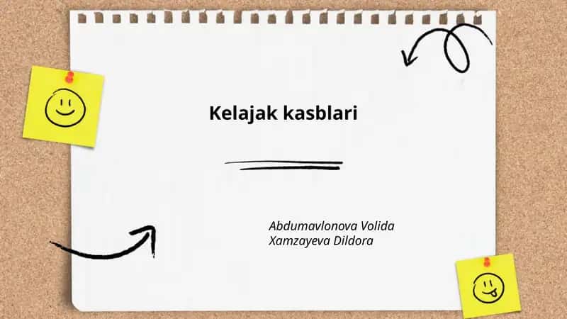 Kelajak kasblari 1