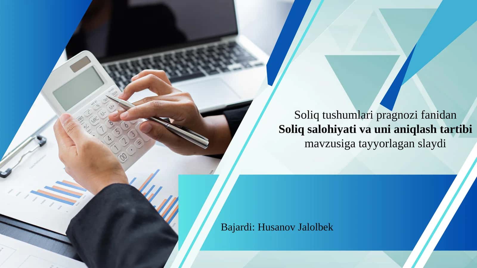 Soliq tushumlari pragnozi 1