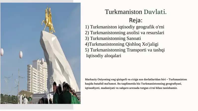 TurkmanistonDavlati 1