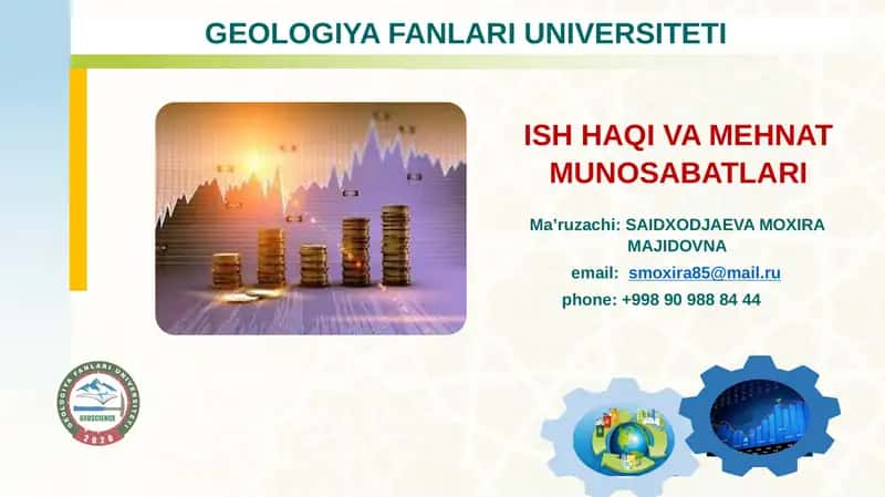 ISH HAQI VA MEHNAT MUNOSABATLARI 1