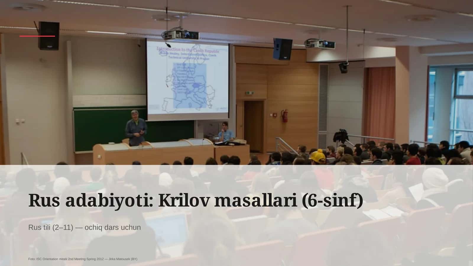 Krilov masallari 1