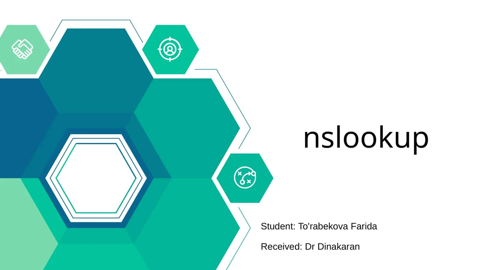 nslookup 1