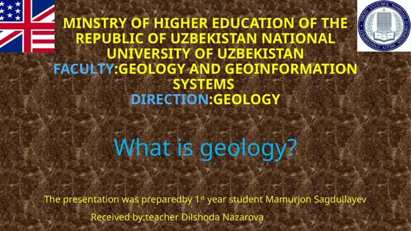 Geology Presentation 1