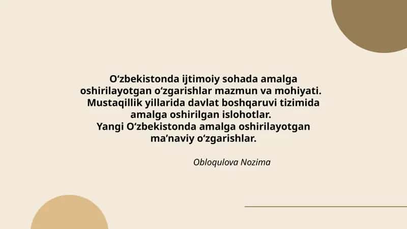 Obloqulova Nozima 1