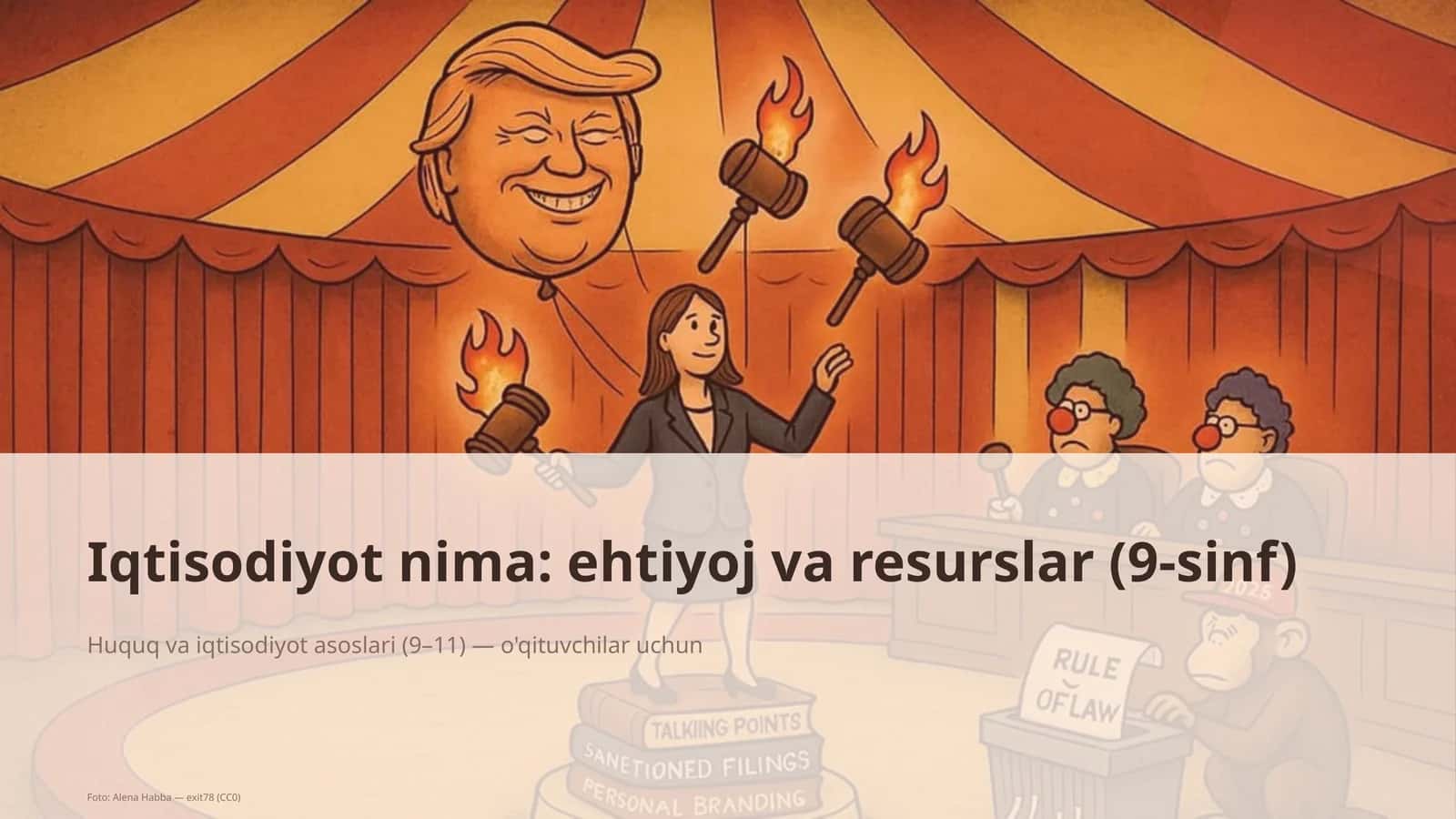 Iqtisodiyot nima: ehtiyoj va resurslar (9-sinf) 1
