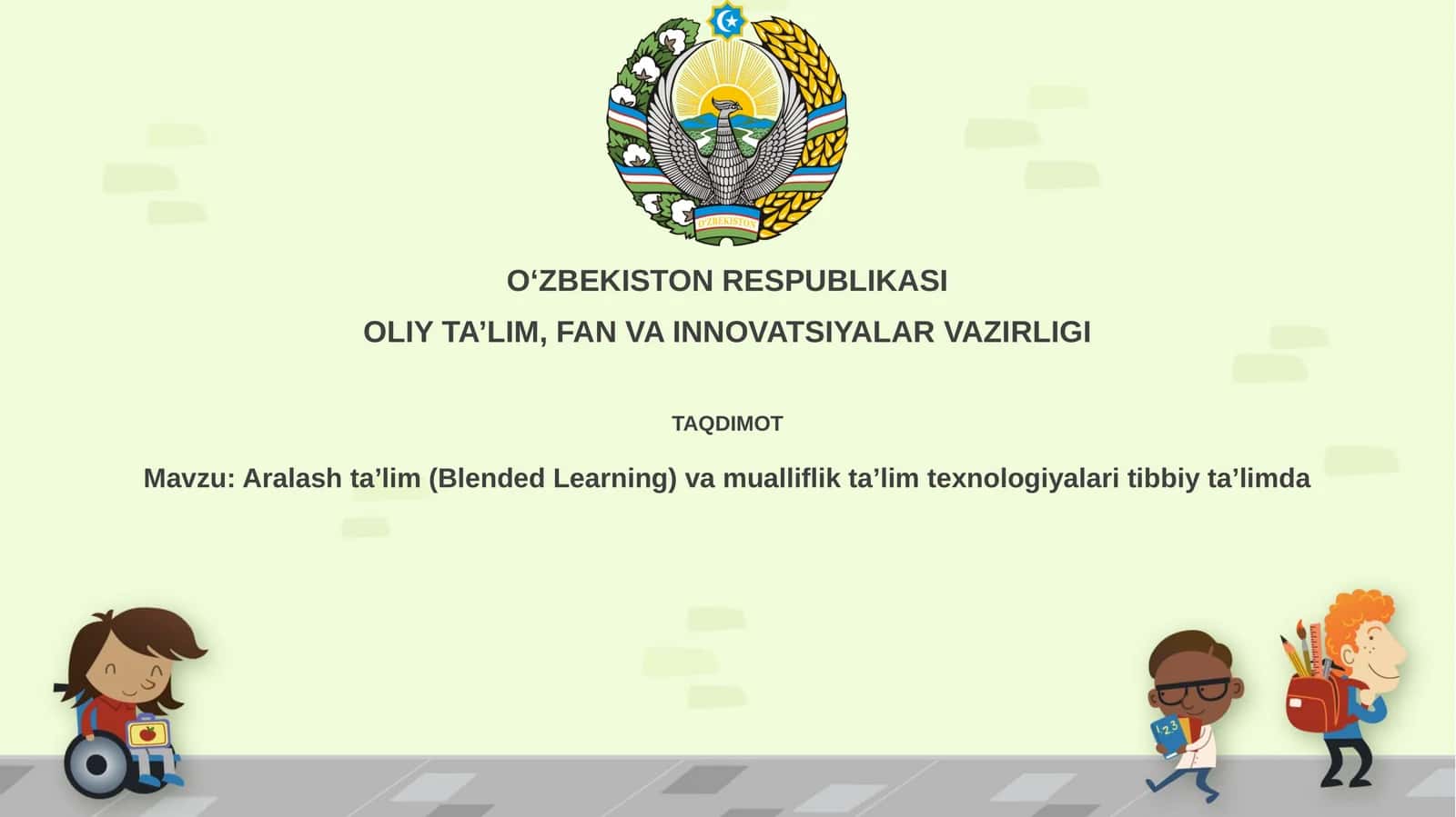 Aralashta’lim(Blended Learning)vamualliflikta’limtexnologiyalaritibbiyta’limda 1