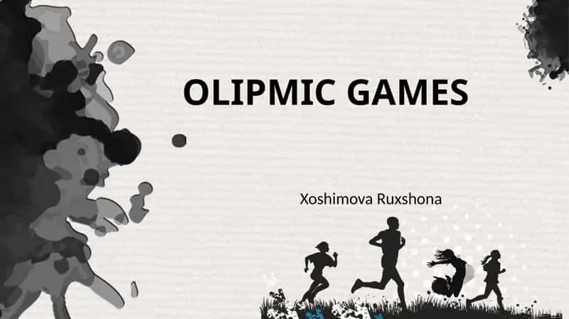 olimpic games 1