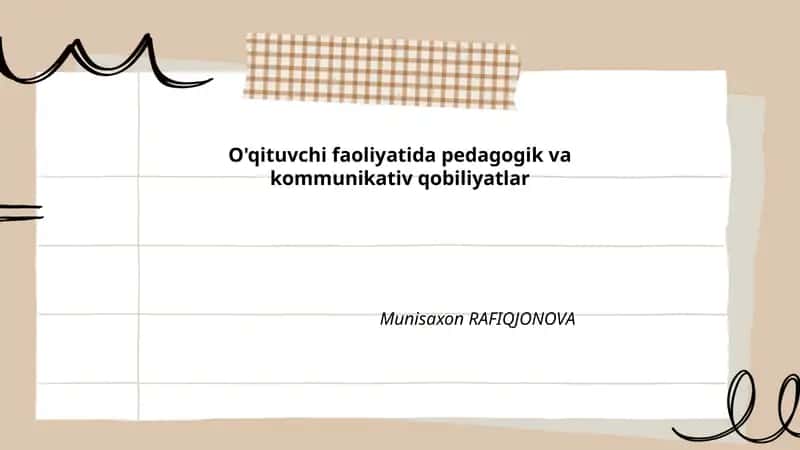 Pedagogik Metodlarning Rivojlanishi 1