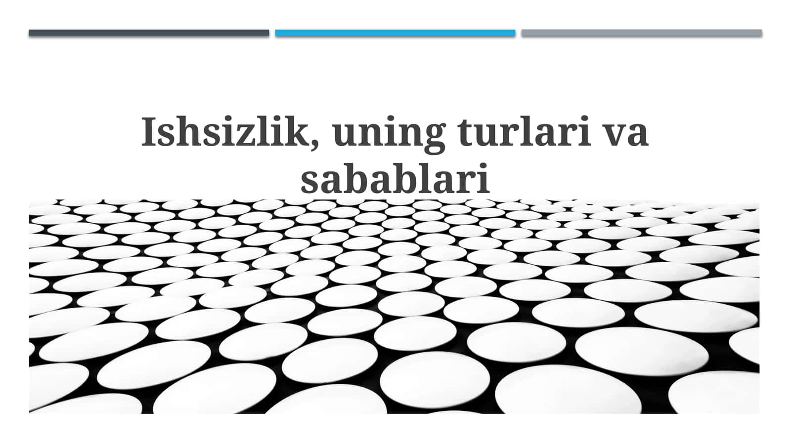 Işsizlik: Ta'rifi va Turlari 1