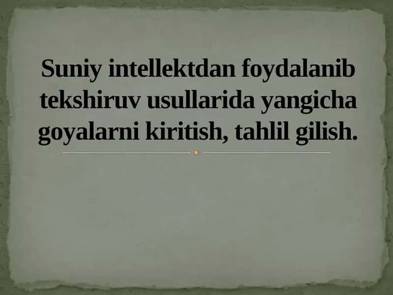 Sun’iyintellekt 1