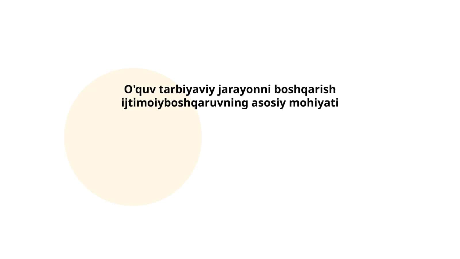 O'quv tarbiyaviy jarayonni boshqarish 1