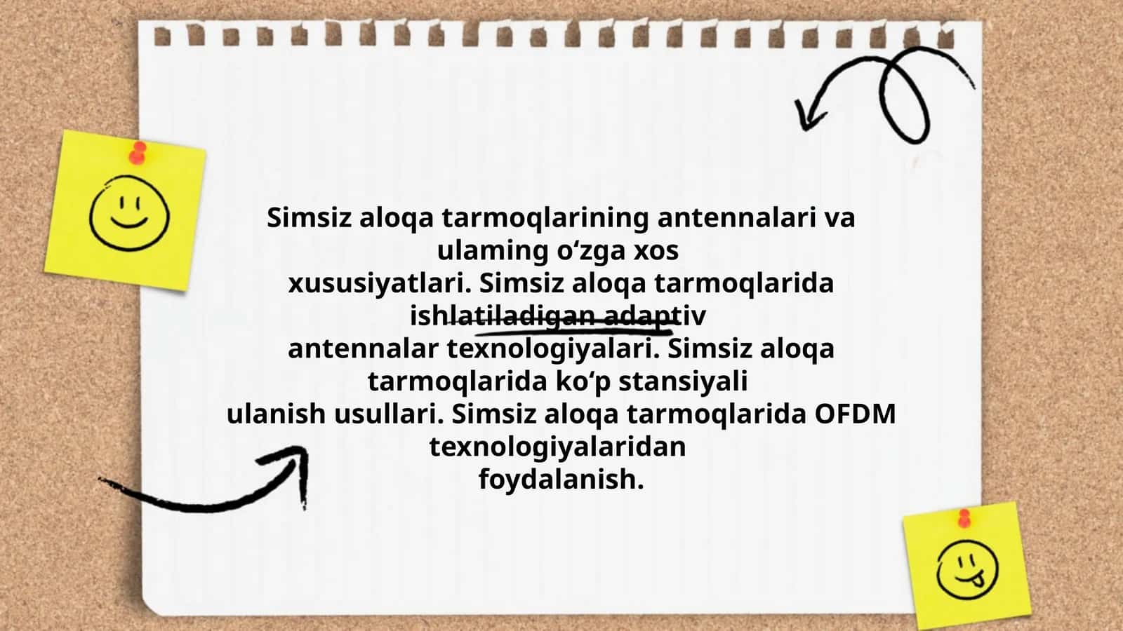 Simsiz aloqa tarmoqlari 1