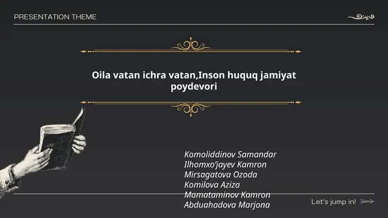 Oilada vatanparvarlik tarbiyalash 1