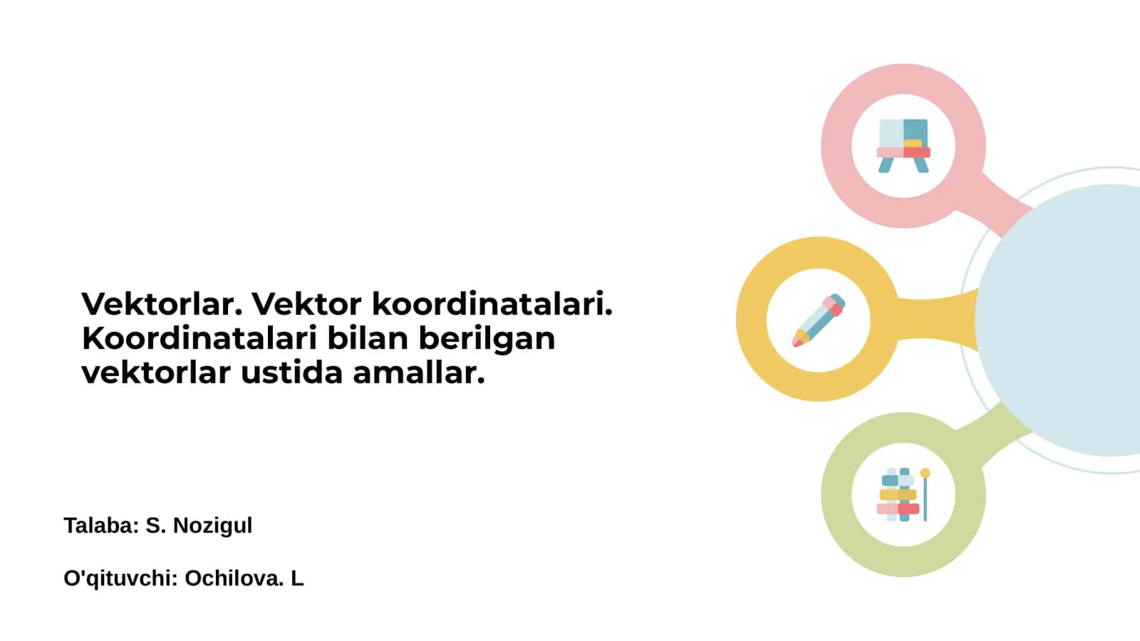Vektorlar 1