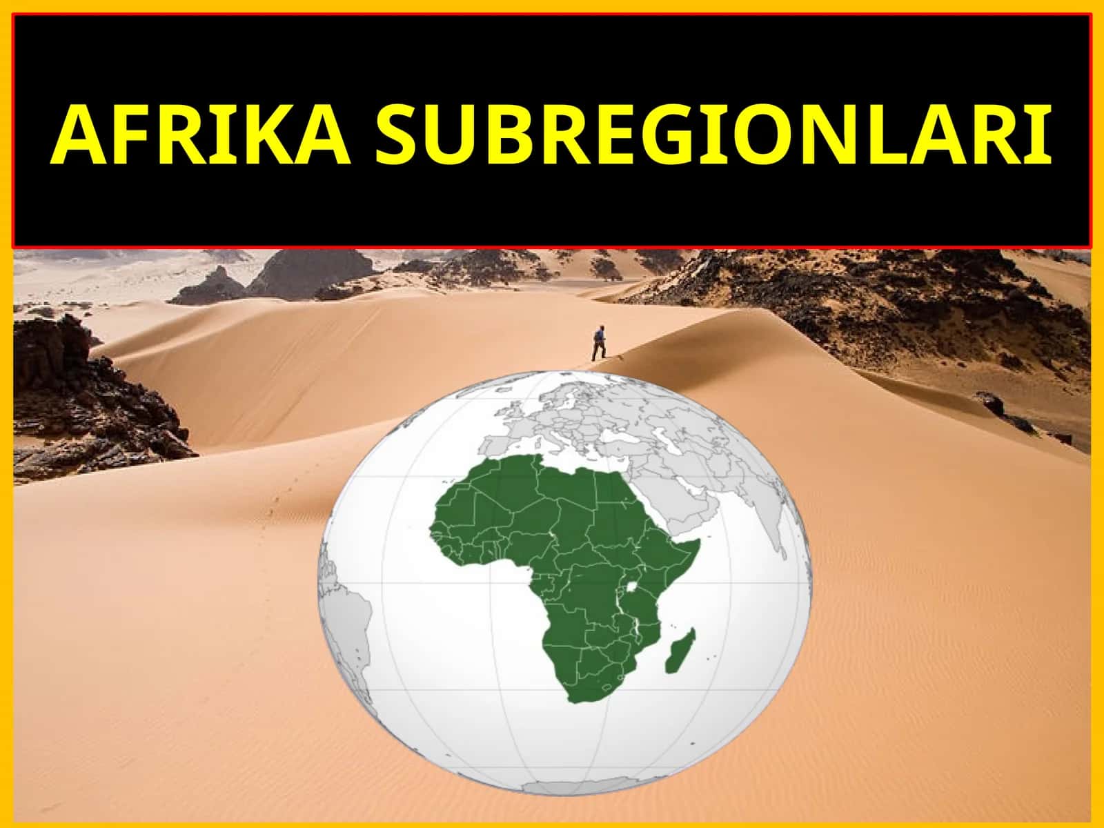 AFRIKA SUBREGIONLARI 1