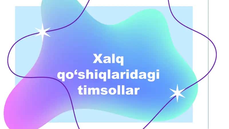 Xalq qo‘shiqlaridagi timsollar 1