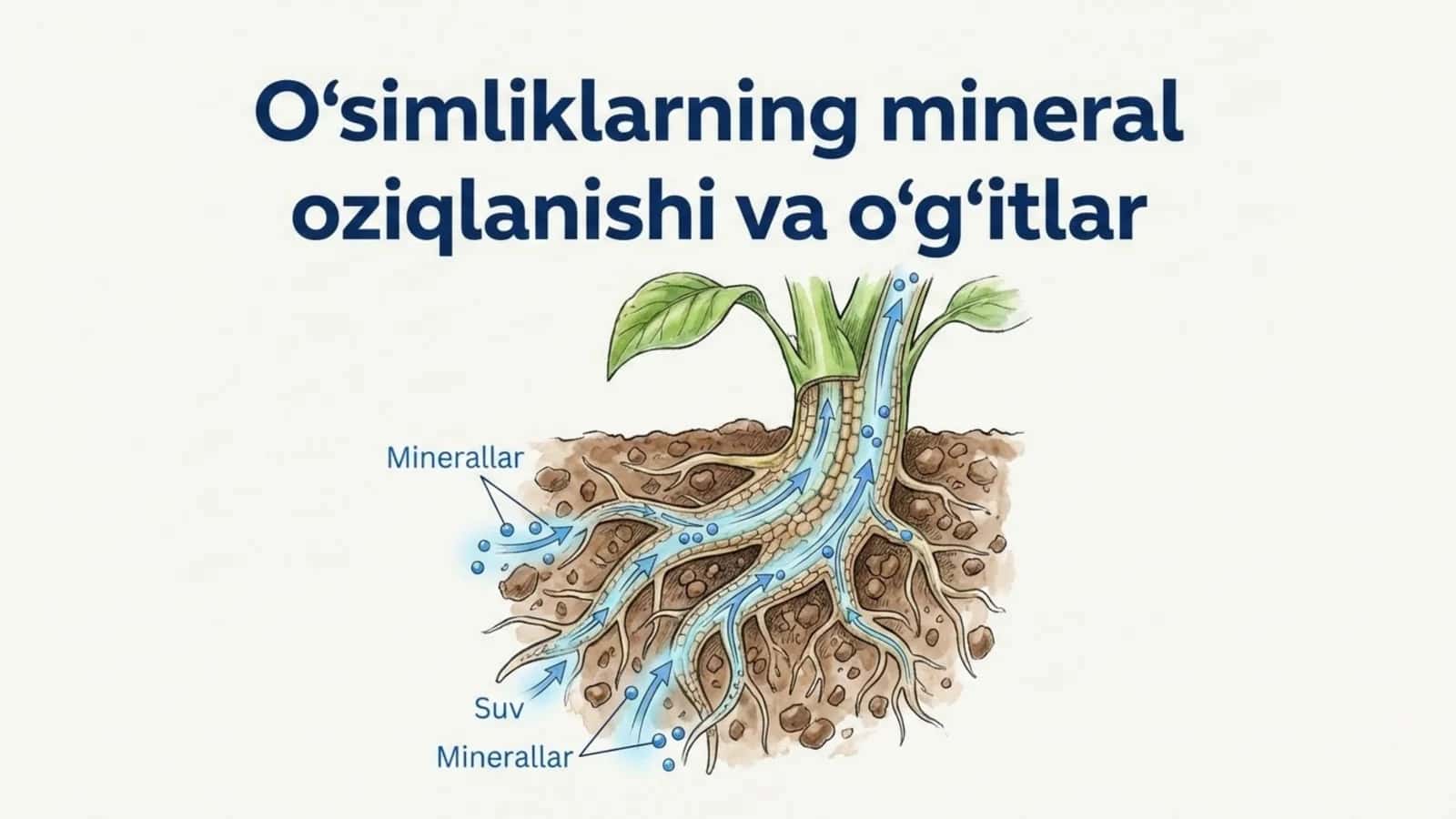 O'simliklarning mineral oziqlanishi va o'g'itlar 1