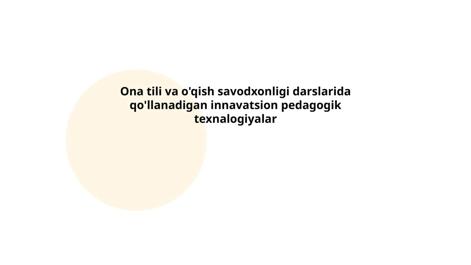 Interaktiv texnologiyalar darslarida 1