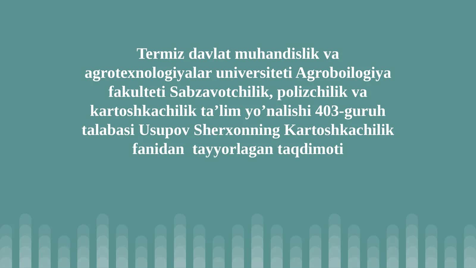 Kraxmal va uning xоssalari 1