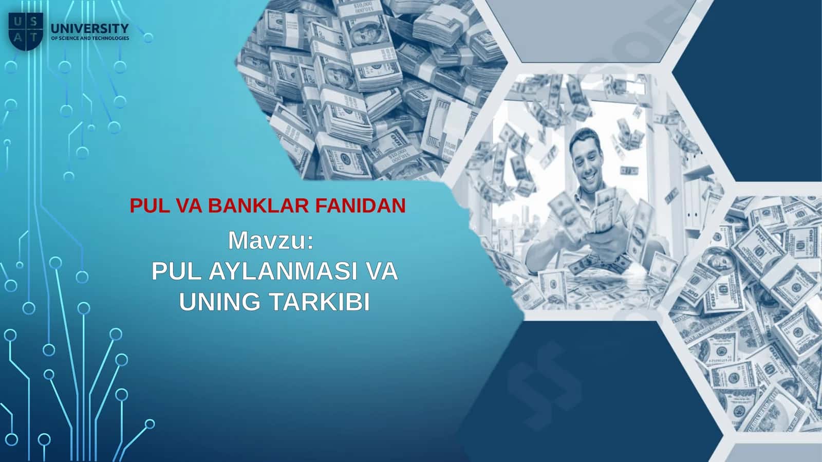 PUL AYLANMASI VA UNING TARKIBI 1