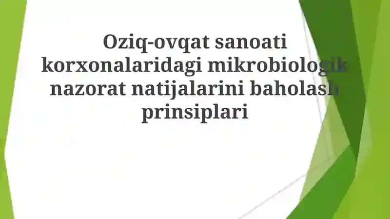 Mikrobiologik nazorat