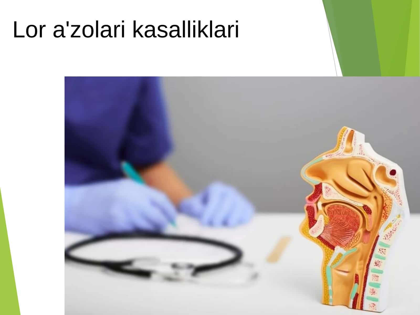 Lor a'zolari kasalliklari 1