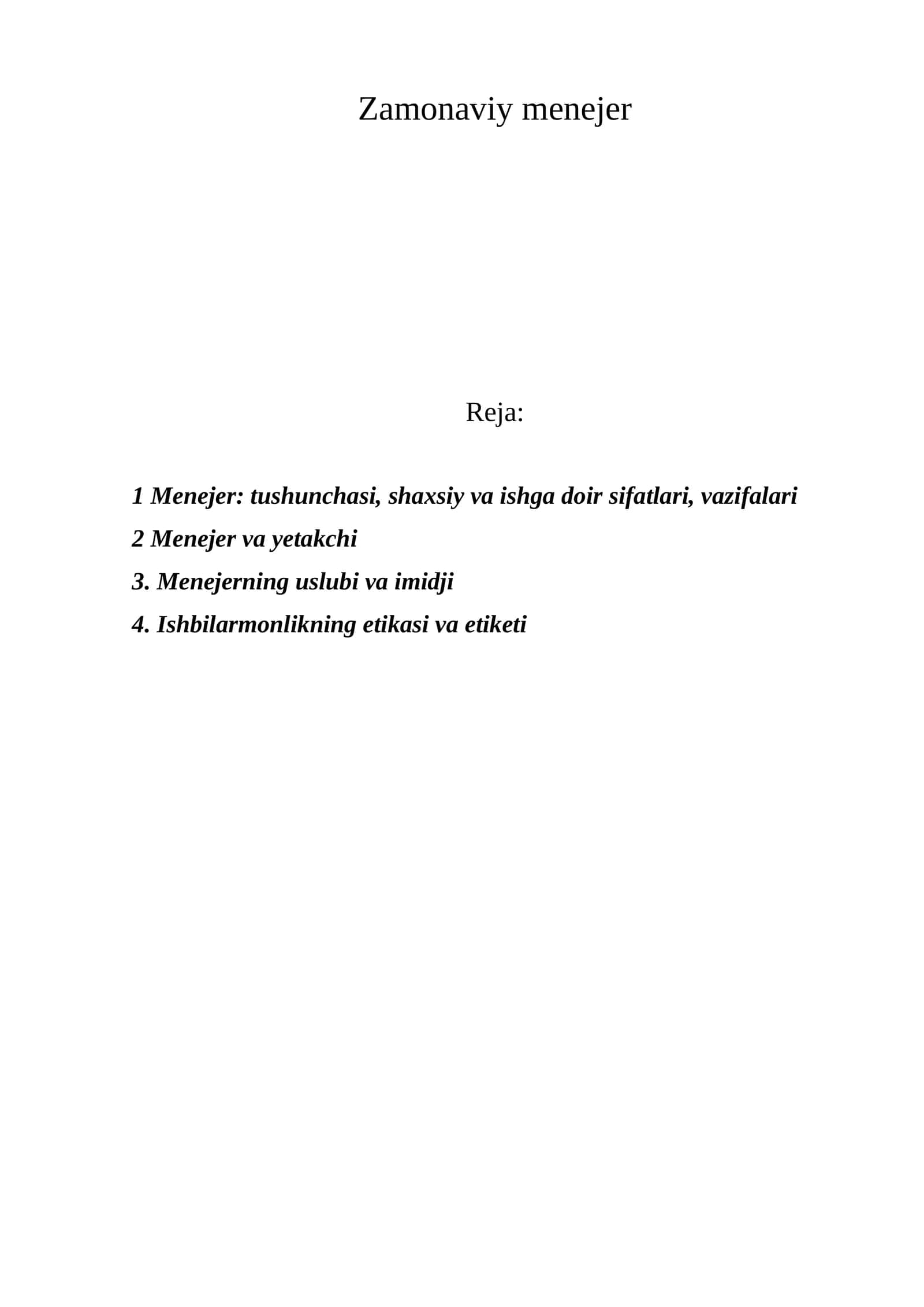 Zamonaviy menejer 1