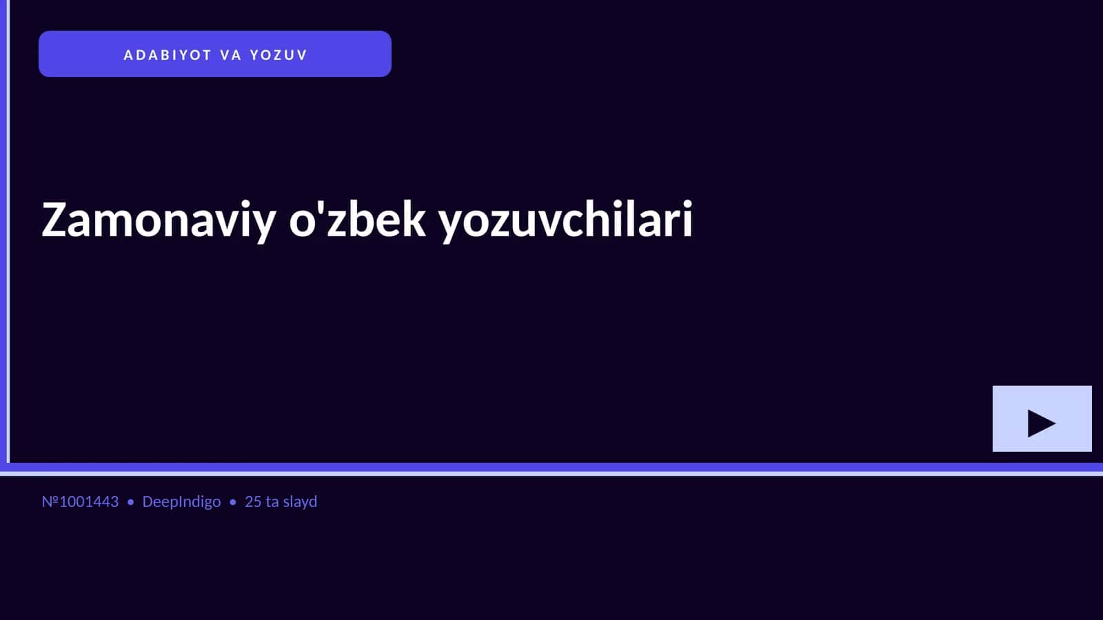 Zamonaviy o'zbek yozuvchilari 1