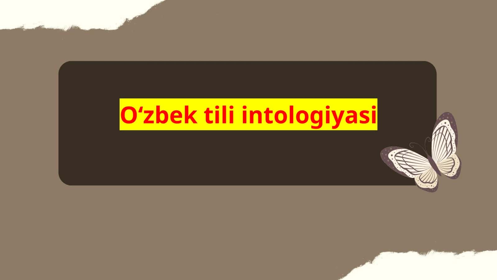 Oʻzbek tili intologiyasi 1