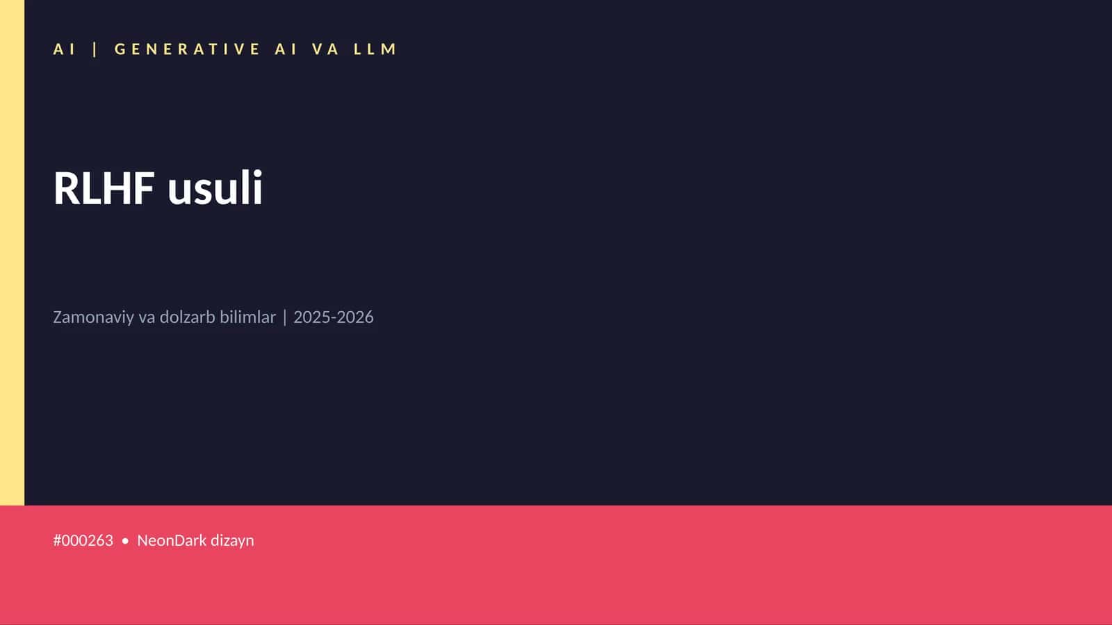RLHF usuli 1