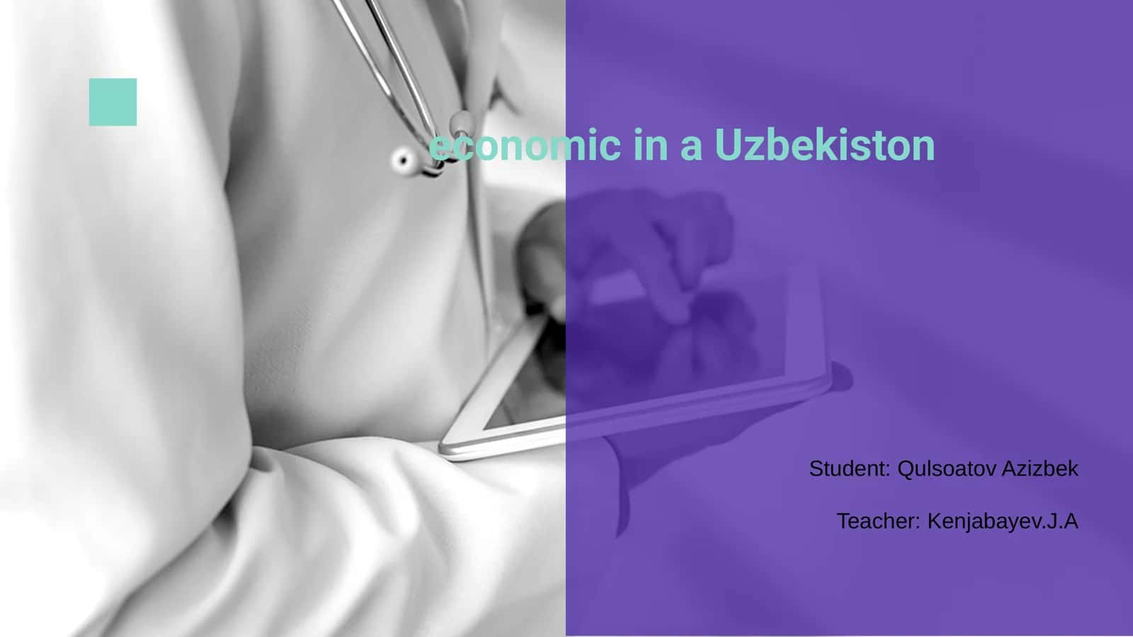 Overview of Uzbekistan's Economy 1