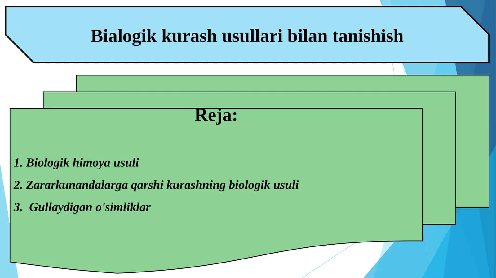 Bialogik kurash usullari bilan tanishish 1