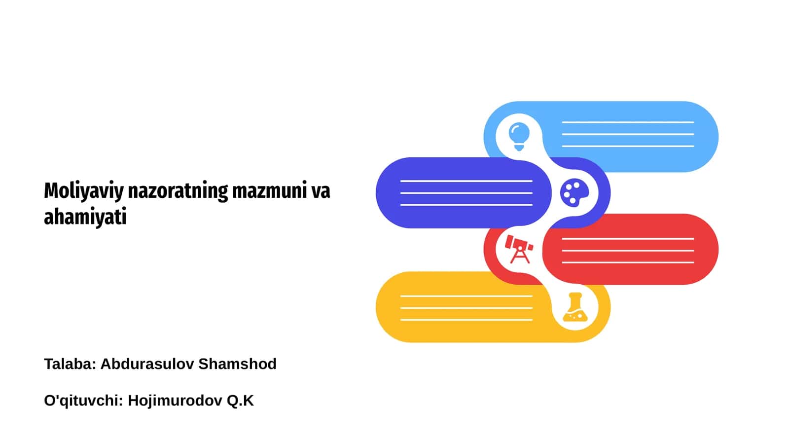 Moliyaviy nazoratning mazmuni va ahamiyati 1
