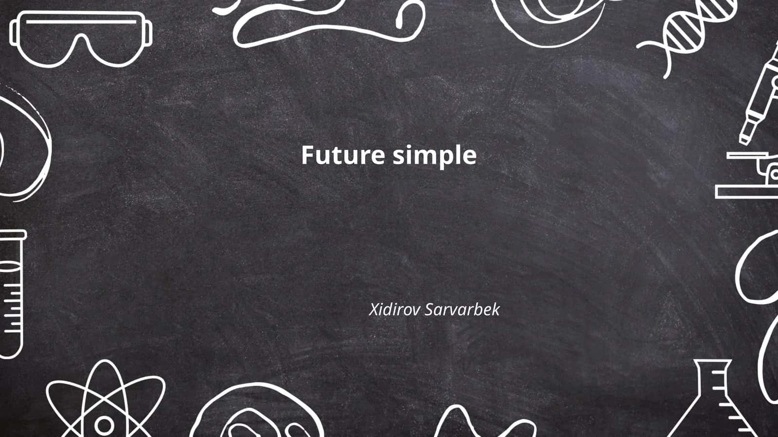 Future Simple 1