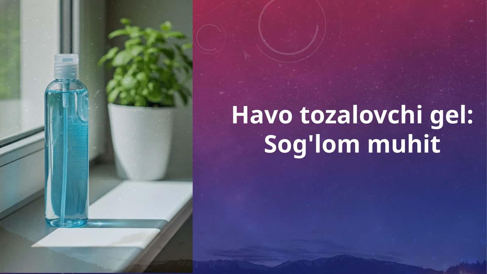 Havo tozalovchi gel Soglom muhit 1