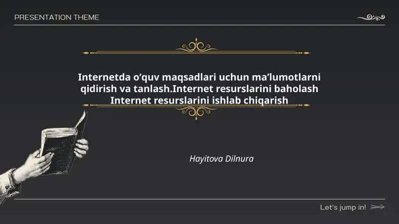 Internetda maʼlumotlarni qidirish usullari 1